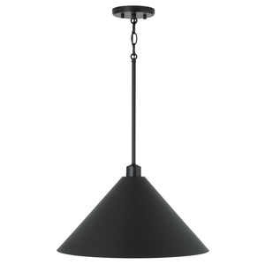 Capital Lighting - 351311MB - One Light Pendant - Alden - Matte Black
