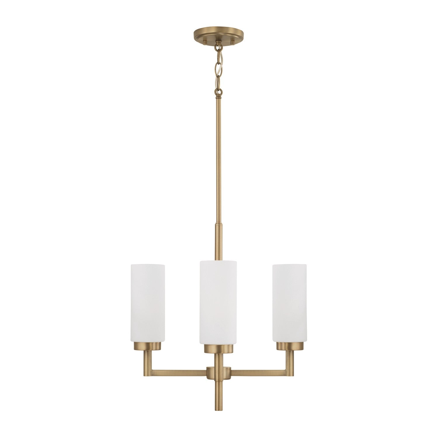 Capital Lighting - 351741AD - Four Light Pendant - Alyssa - Aged Brass