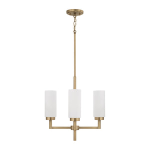 Capital Lighting - 351741AD - Four Light Pendant - Alyssa - Aged Brass