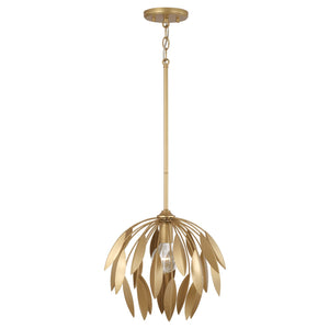 Capital Lighting - 351811GF - One Light Pendant - Margeaux - Buffed Gold