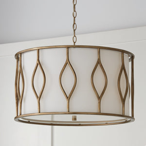 Capital Lighting - 352541ML - Four Light Pendant - Cohen - Mystic Luster
