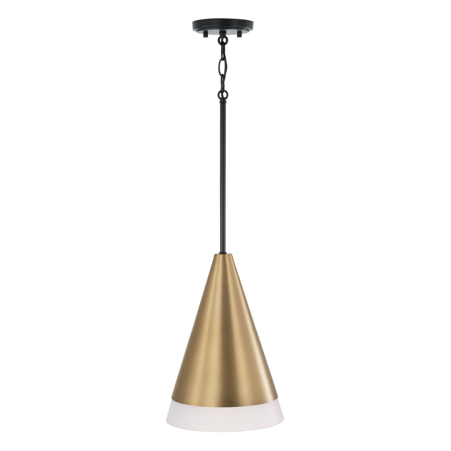 Capital Lighting - 351911AB - One Light Pendant - Avant - Aged Brass and Black