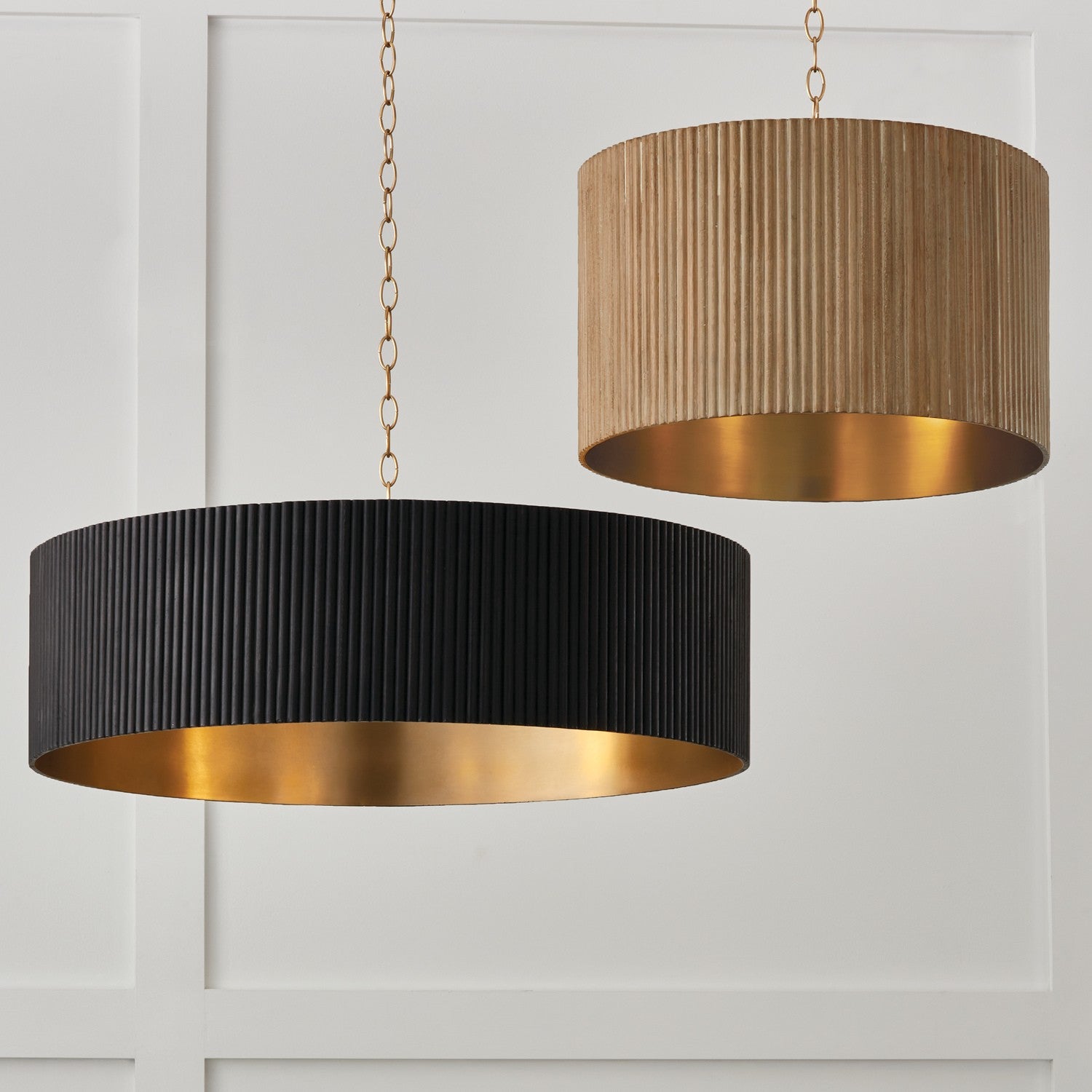 Capital Lighting - 450741KR - Four Light Chandelier - Donovan - Black Stain and Matte Brass
