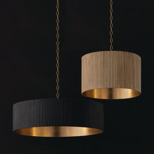 Capital Lighting - 450741KR - Four Light Chandelier - Donovan - Black Stain and Matte Brass