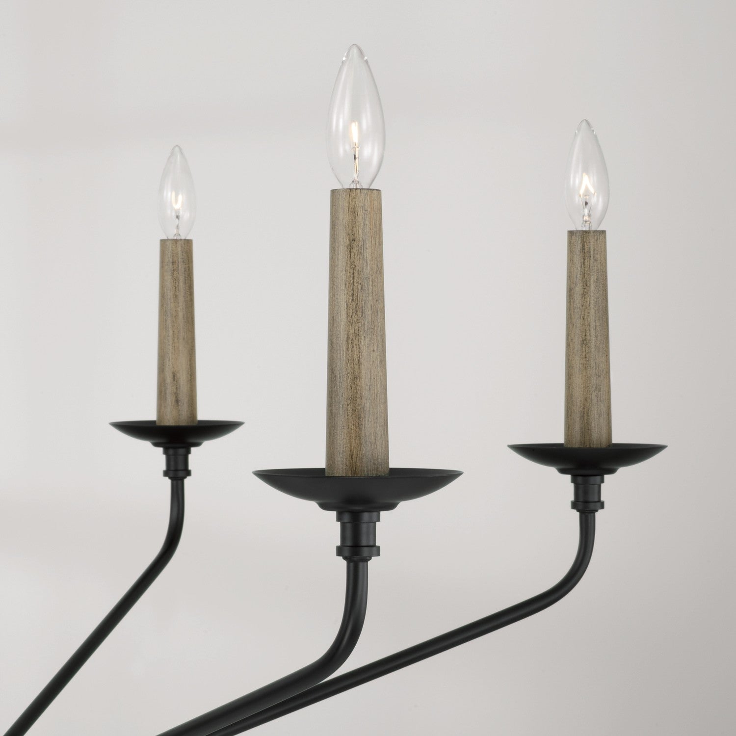 Capital Lighting - 451562MB - Six Light Chandelier - Wilder - Matte Black