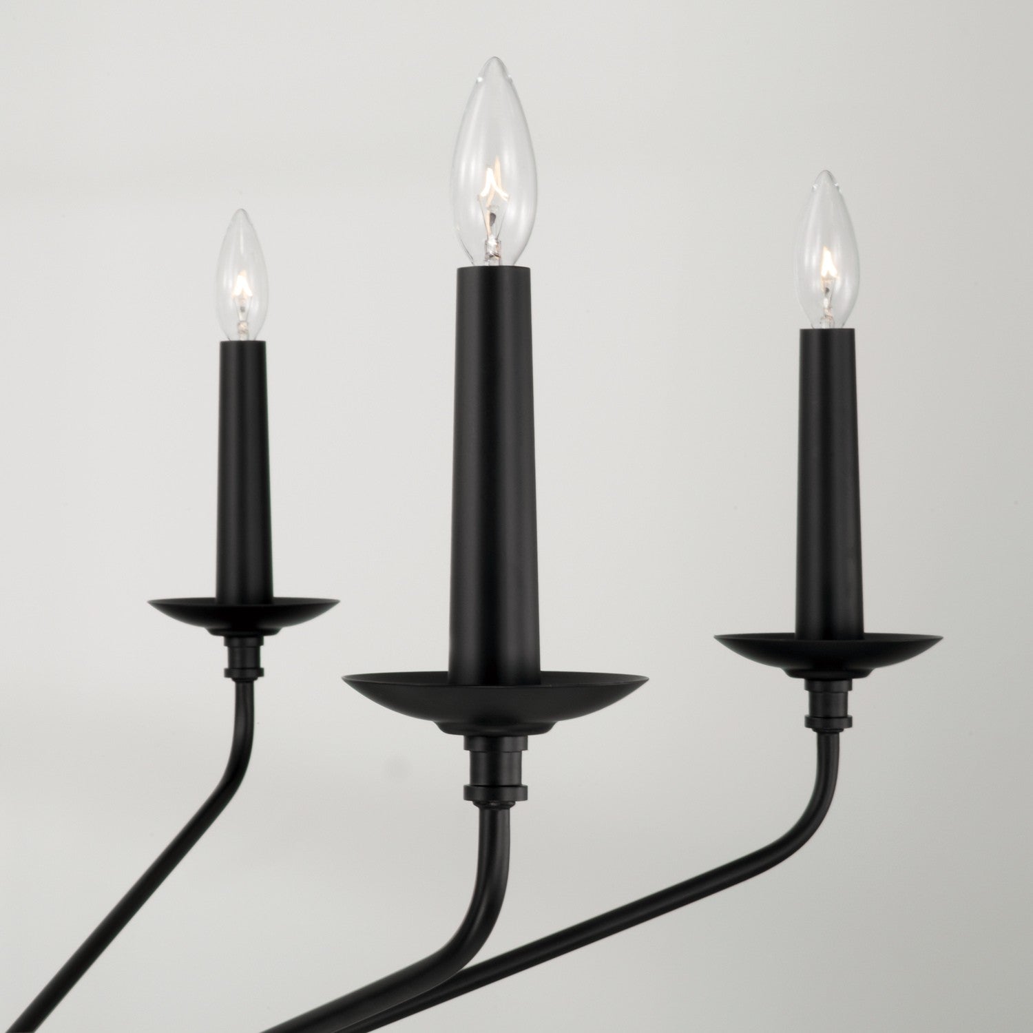 Capital Lighting - 451562MB - Six Light Chandelier - Wilder - Matte Black