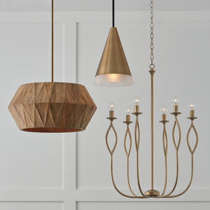 Capital Lighting - 452561ML - Six Light Chandelier - Cohen - Mystic Luster
