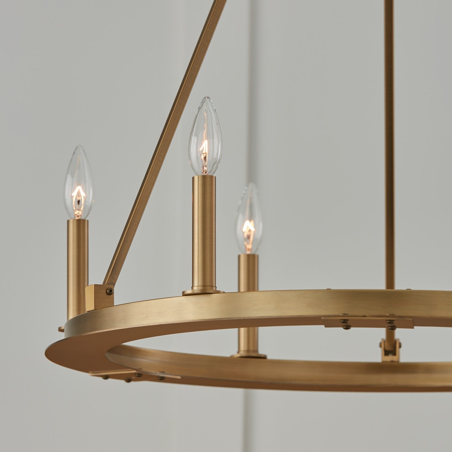 Capital Lighting - 4916AD - Six Light Chandelier - Pearson - Aged Brass
