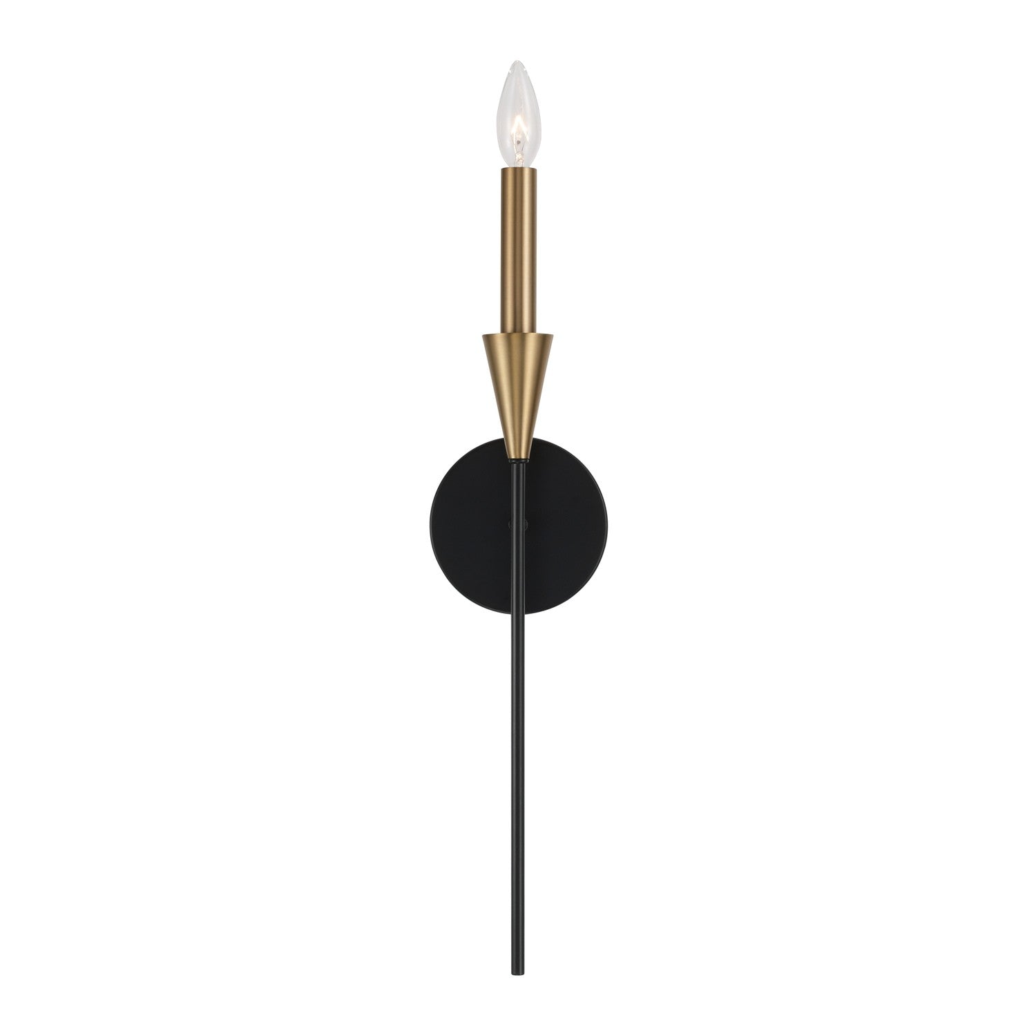 Capital Lighting - 651911AB - One Light Wall Sconce - Avant - Aged Brass and Black