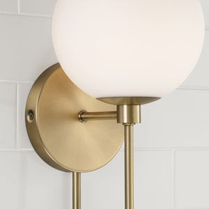 Capital Lighting - 652111AD-548 - One Light Wall Sconce - Ansley - Aged Brass