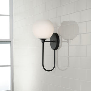 Capital Lighting - 652111MB-548 - One Light Wall Sconce - Ansley - Matte Black