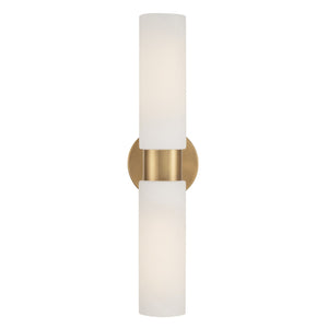 Capital Lighting - 651721AD - Two Light Wall Sconce - Alyssa - Aged Brass