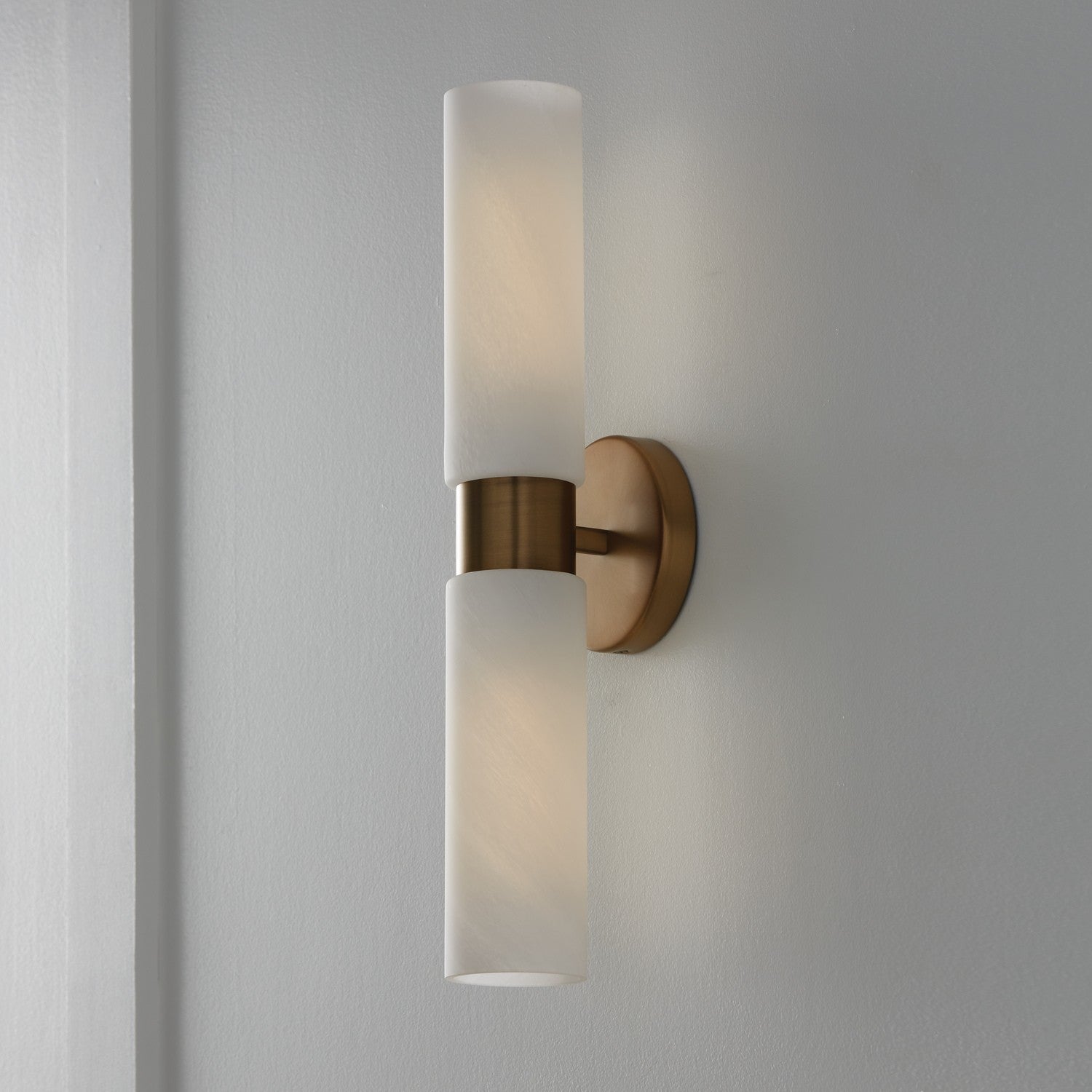 Capital Lighting - 651721AD - Two Light Wall Sconce - Alyssa - Aged Brass