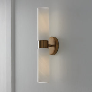 Capital Lighting - 651721AD - Two Light Wall Sconce - Alyssa - Aged Brass
