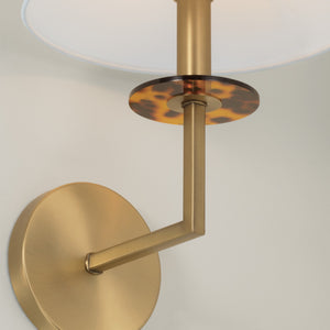 Capital Lighting - 652211AD - One Light Wall Sconce - Gilda - Aged Brass