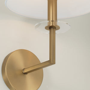 Capital Lighting - 652211AD - One Light Wall Sconce - Gilda - Aged Brass