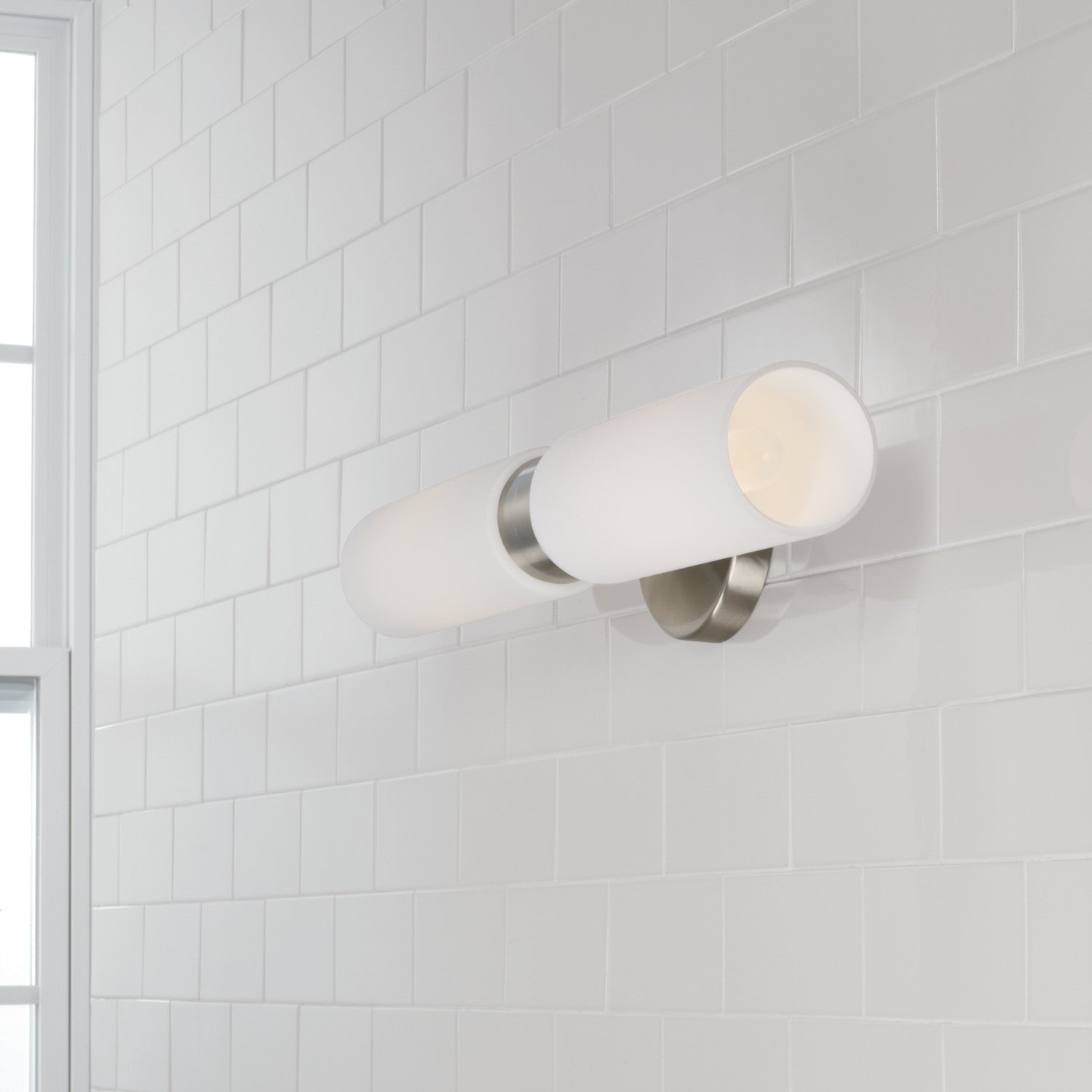 Capital Lighting - 652621BN - Two Light Wall Sconce - Theo - Brushed Nickel