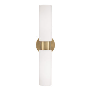 Capital Lighting - 652621AD - Two Light Wall Sconce - Theo - Aged Brass