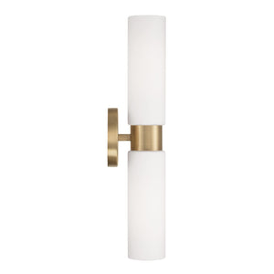 Capital Lighting - 652621AD - Two Light Wall Sconce - Theo - Aged Brass