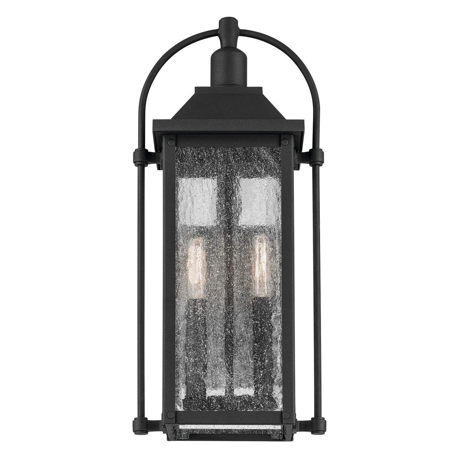 Kichler - 49714BKT - Two Light Outdoor Wall Mount - Harbor Row - Textured Black