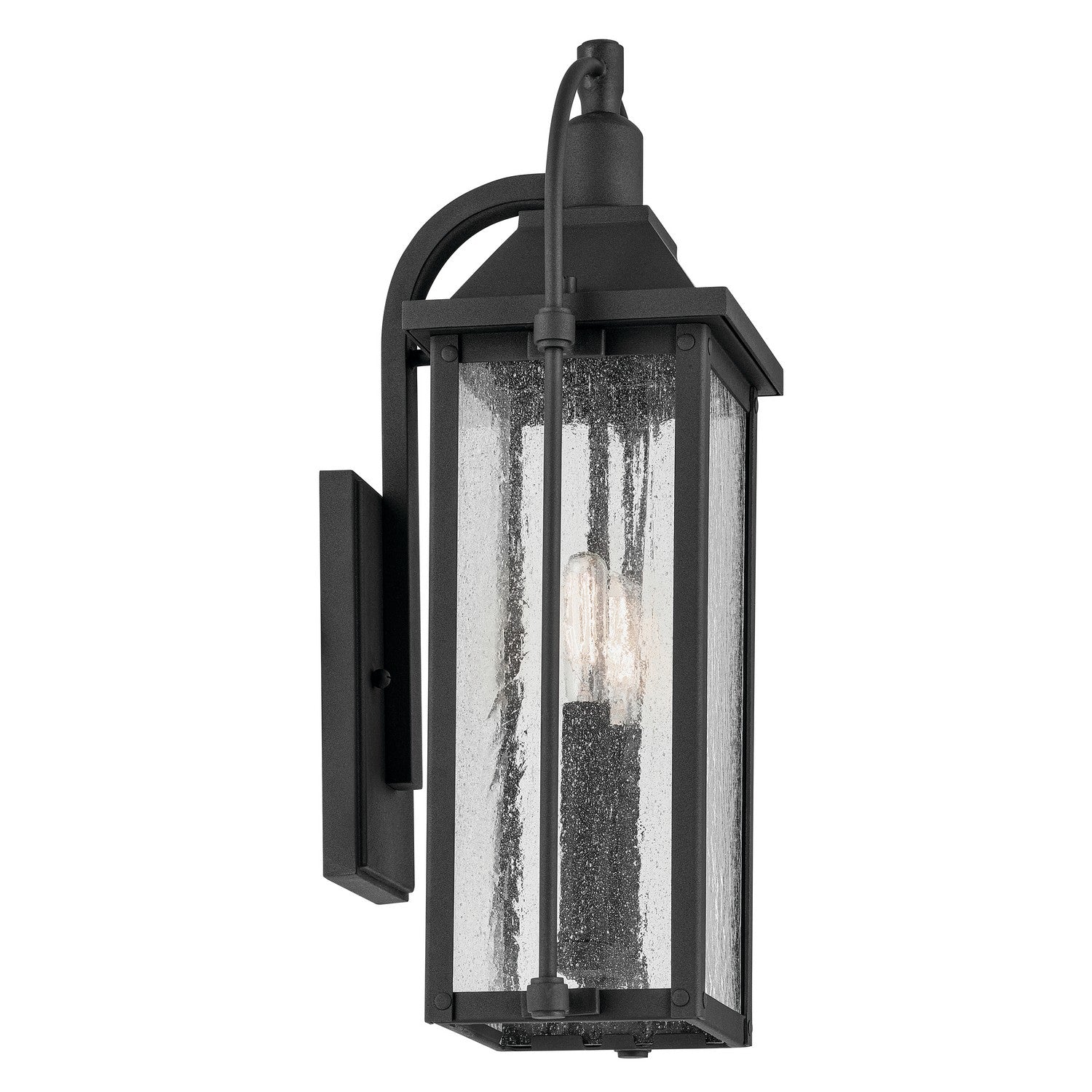 Kichler - 49714BKT - Two Light Outdoor Wall Mount - Harbor Row - Textured Black