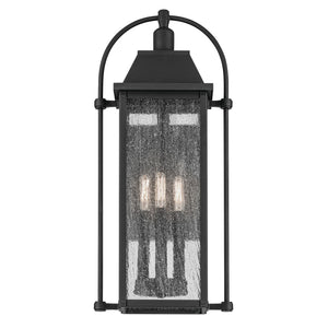 Kichler - 49715BKT - Three Light Outdoor Wall Mount - Harbor Row - Textured Black