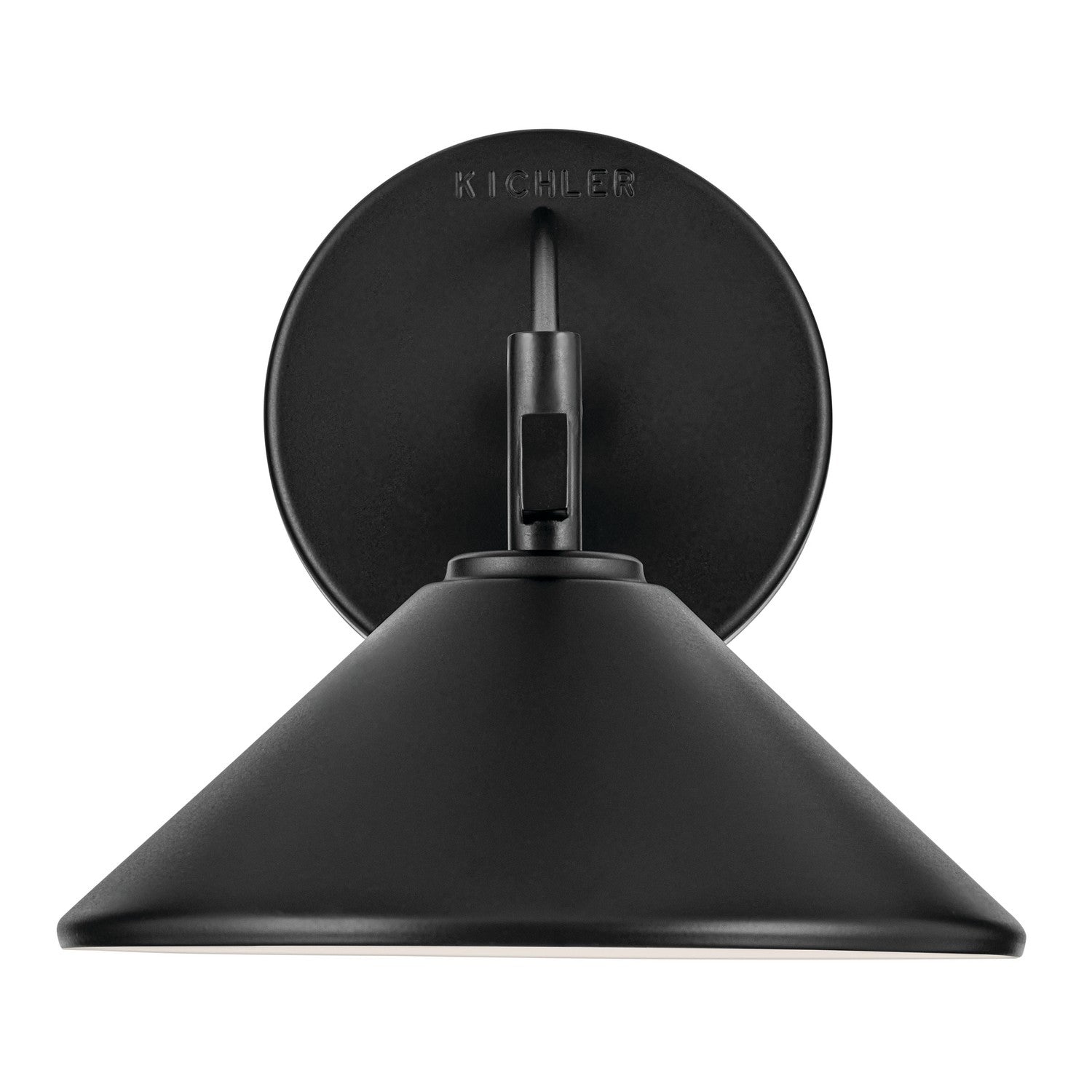 Kichler - 49059BK - One Light Outdoor Wall Mount - Ripley - Black