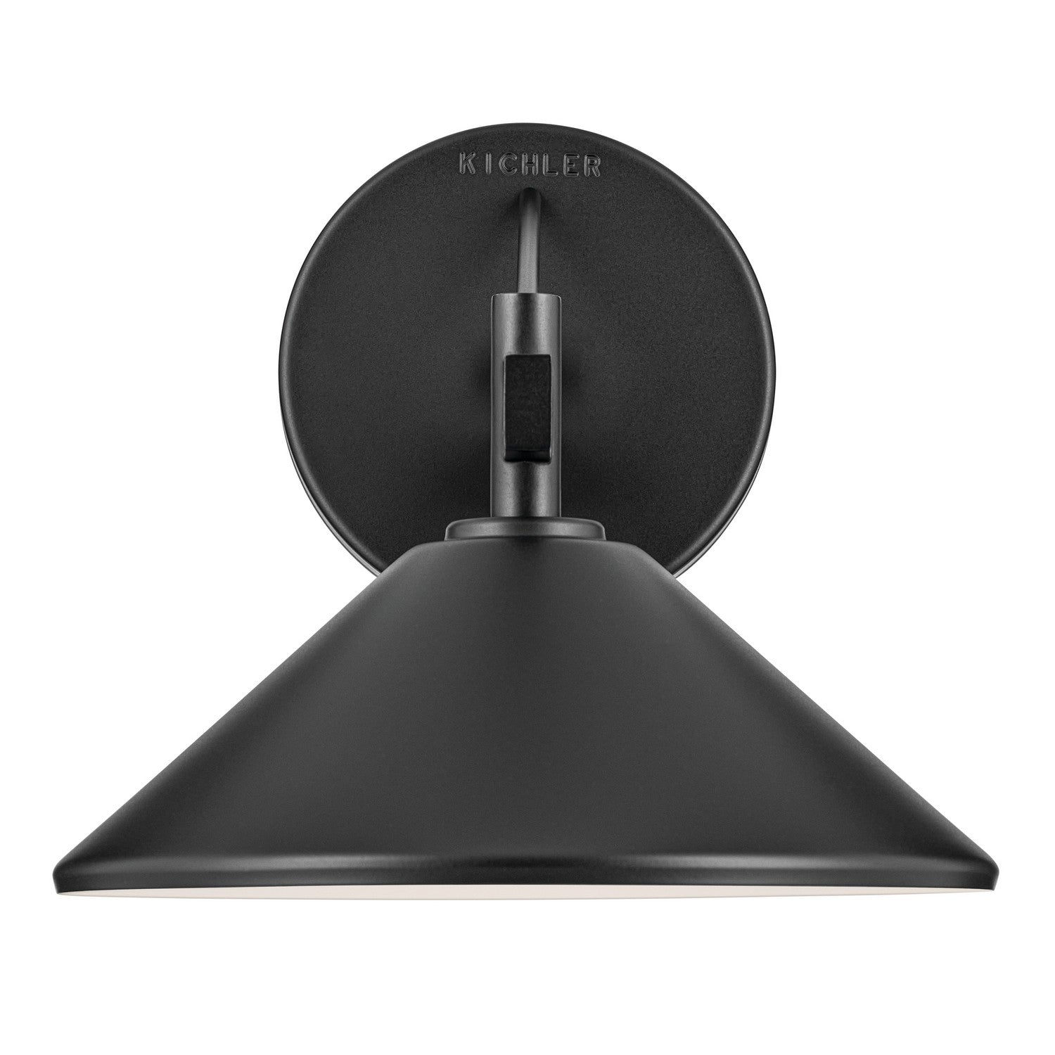 Kichler - 49060BK - One Light Outdoor Wall Mount - Ripley - Black