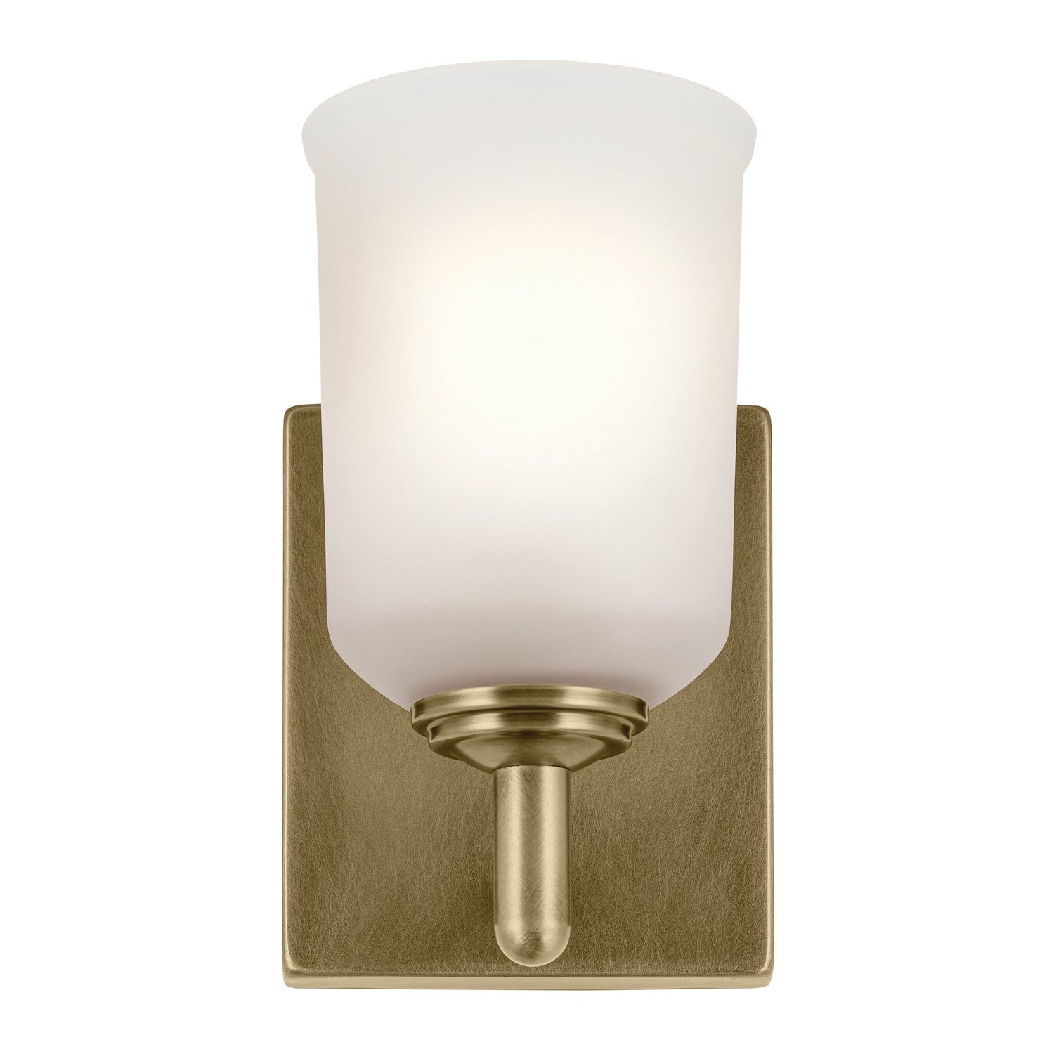 Kichler - 45572NBR - One Light Wall Sconce - Shailene - Natural Brass