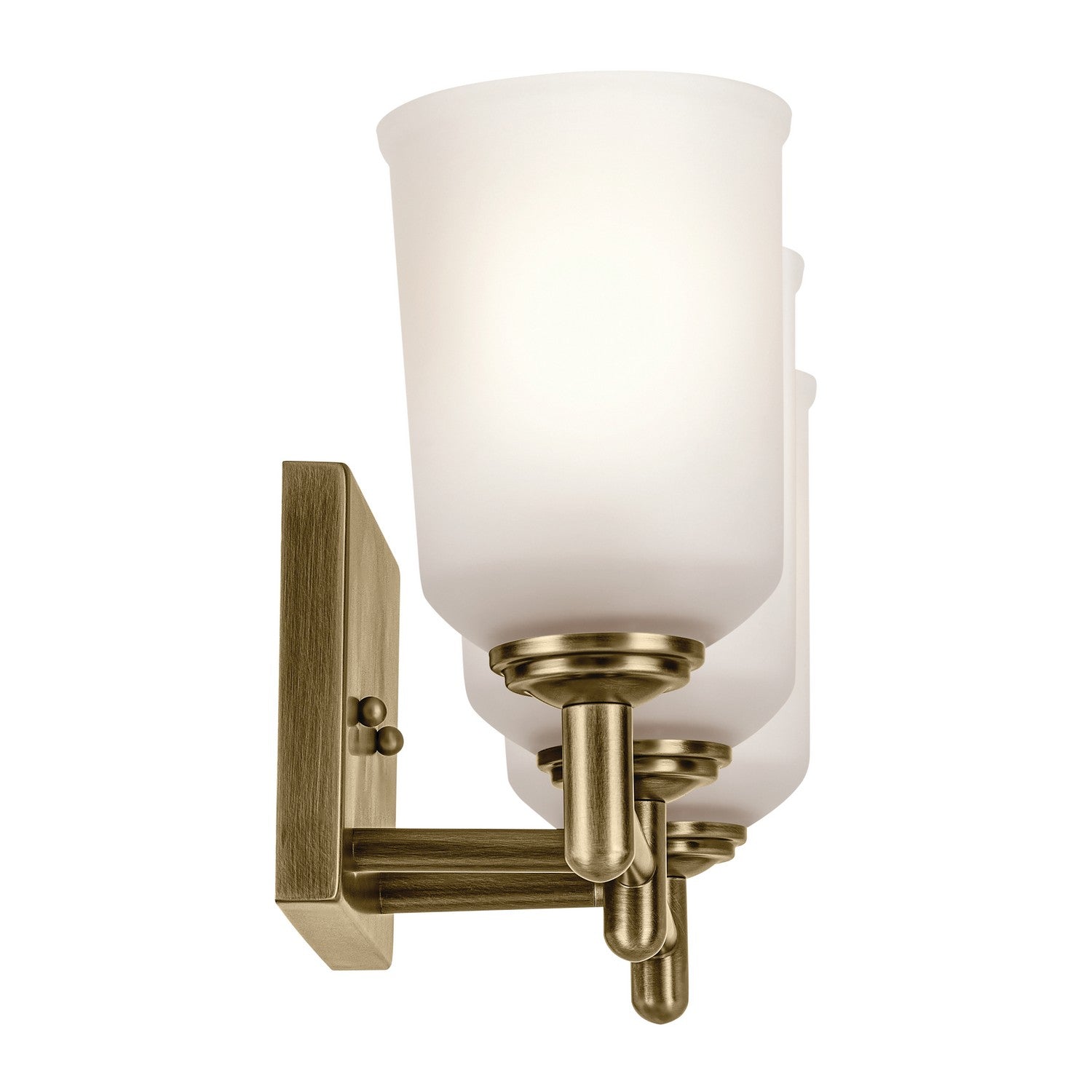 Kichler - 45574NBR - Three Light Bath - Shailene - Natural Brass