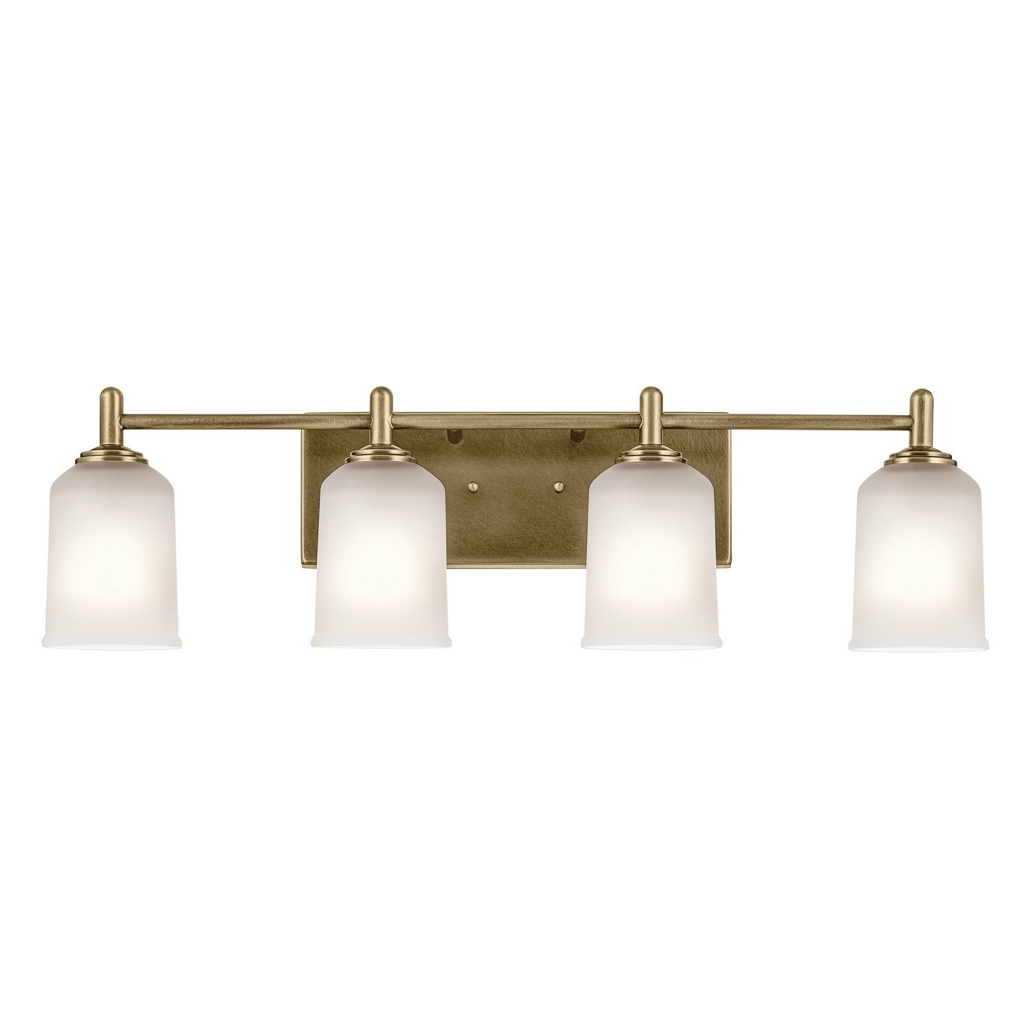 Kichler - 45575NBR - Four Light Bath - Shailene - Natural Brass