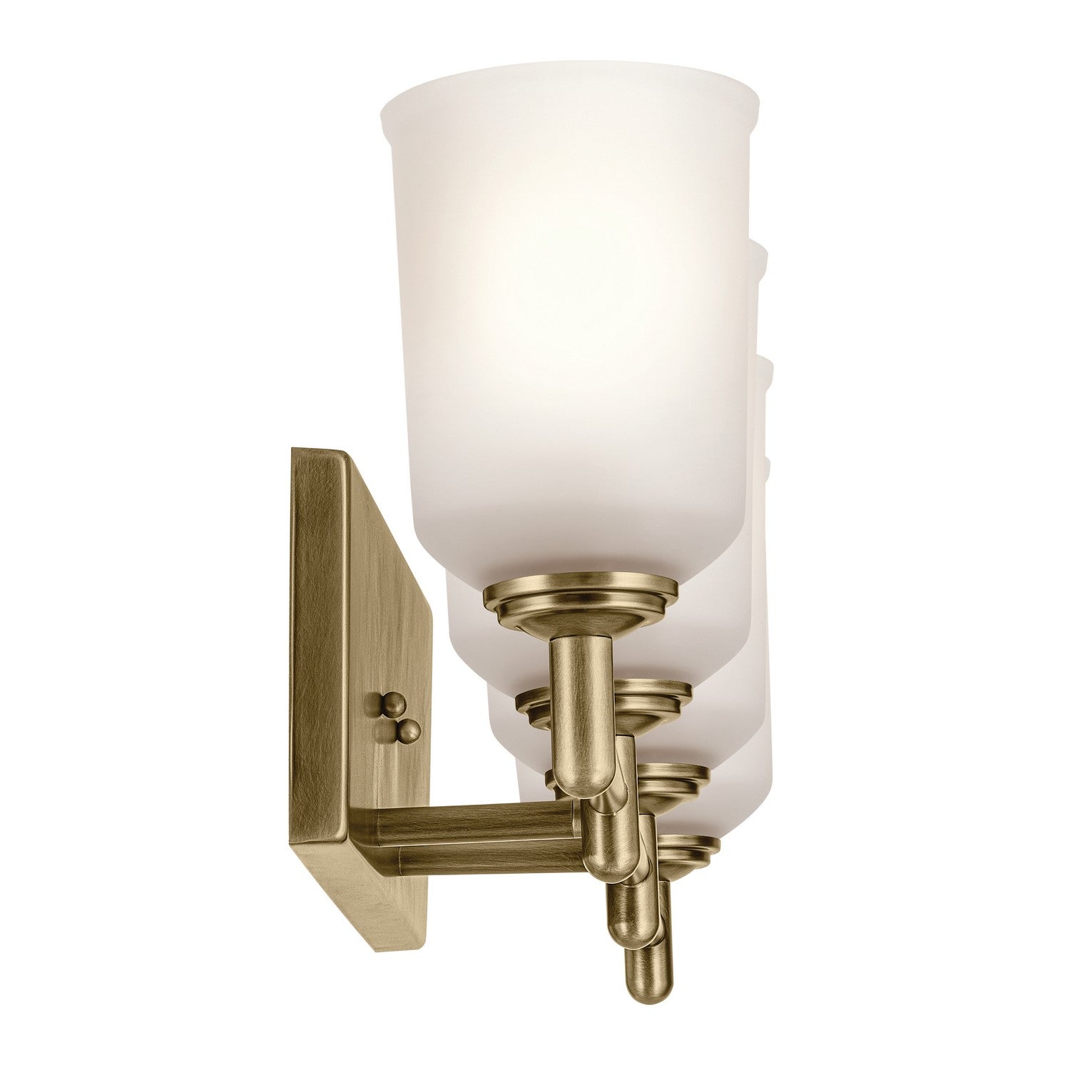 Kichler - 45575NBR - Four Light Bath - Shailene - Natural Brass