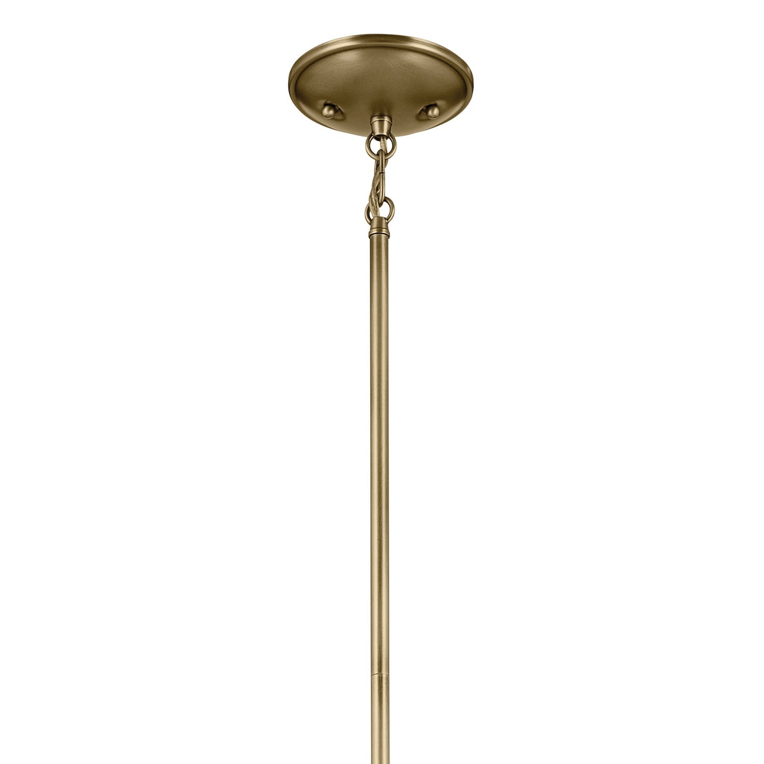 Kichler - 43674NBR - One Light Mini Pendant - Shailene - Natural Brass