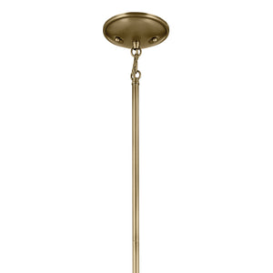 Kichler - 43674NBR - One Light Mini Pendant - Shailene - Natural Brass