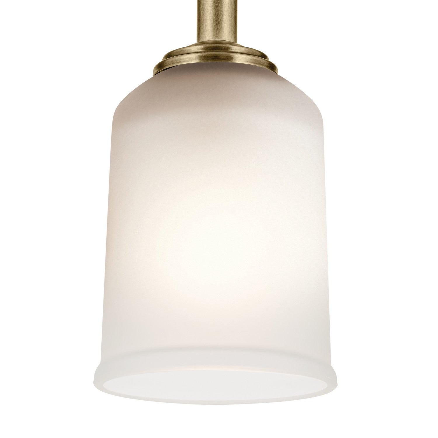 Kichler - 43674NBR - One Light Mini Pendant - Shailene - Natural Brass