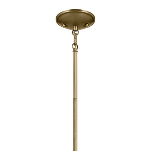 Kichler - 43670NBR - Three Light Mini Chandelier - Shailene - Natural Brass