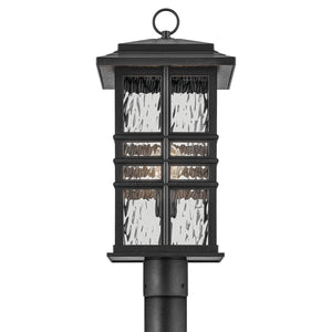 Kichler - 49832BKT - One Light Outdoor Post Mount - Beacon Square - Textured Black