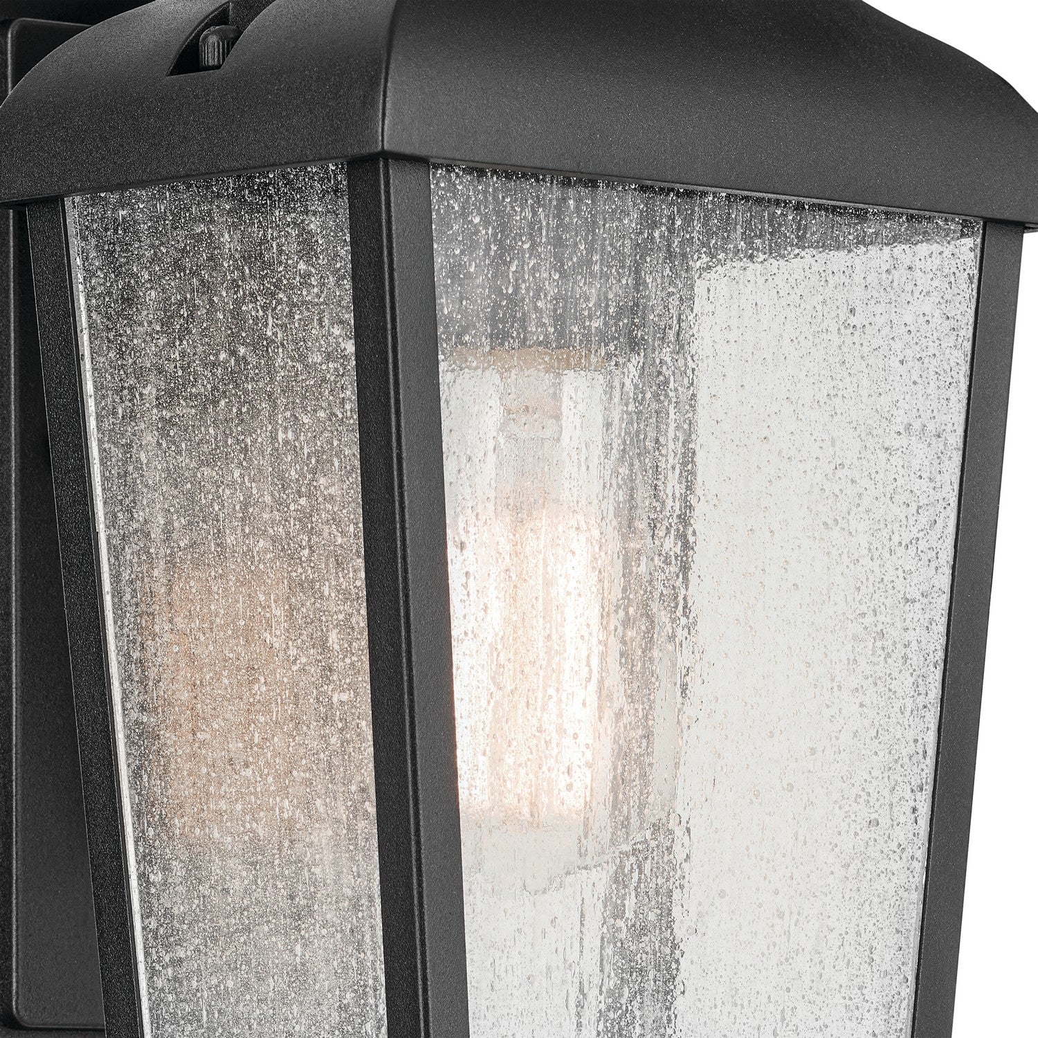 Kichler - 49735BKT - One Light Outdoor Wall Mount - Forestdale - Textured Black