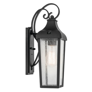 Kichler - 49735BKT - One Light Outdoor Wall Mount - Forestdale - Textured Black