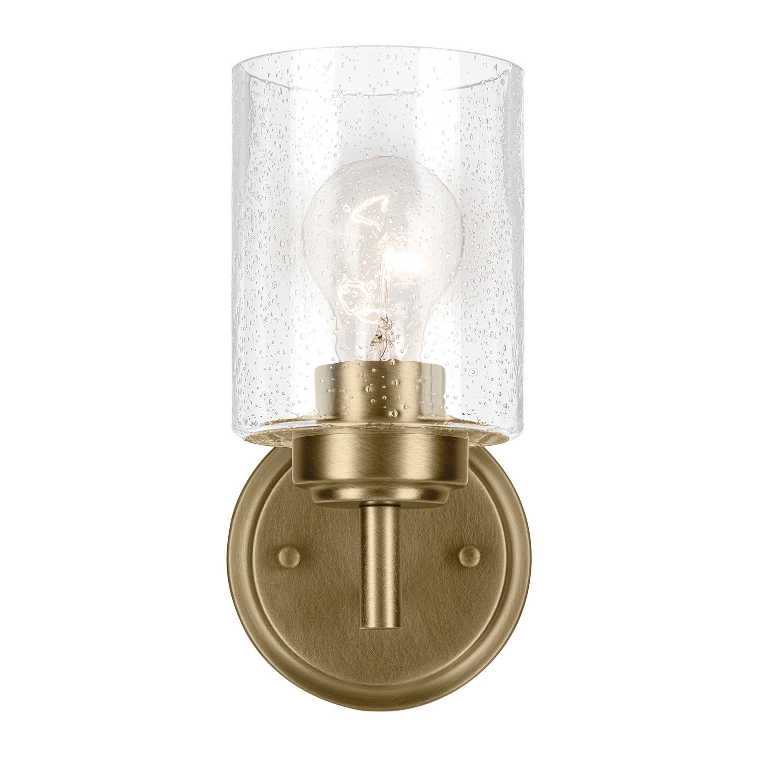 Kichler - 45910NBR - One Light Wall Sconce - Winslow - Natural Brass