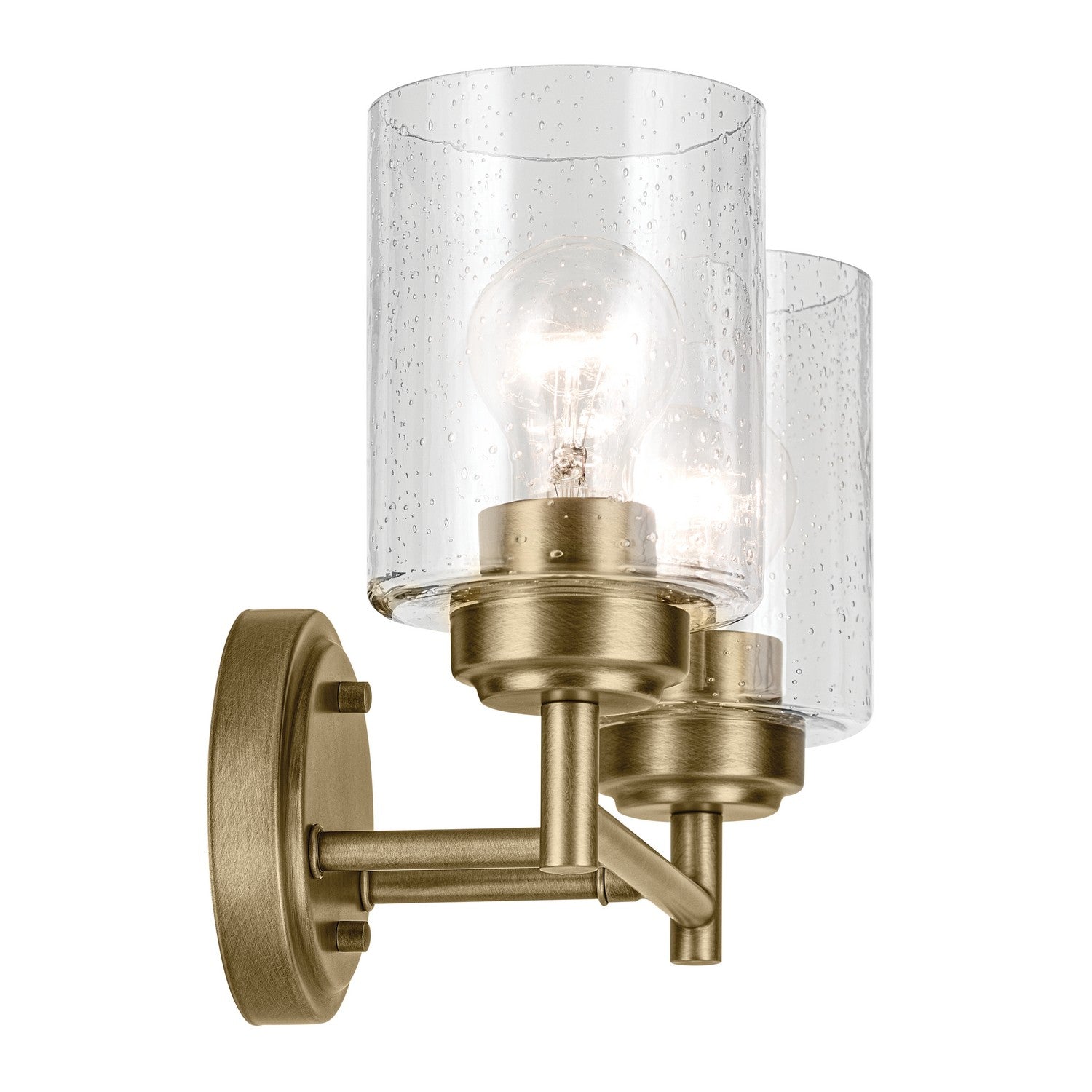 Kichler - 45885NBR - Two Light Bath - Winslow - Natural Brass