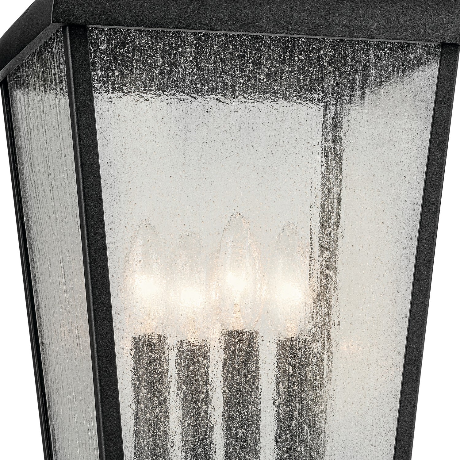 Kichler - 49739BKT - Four Light Outdoor Post Mount - Forestdale - Textured Black