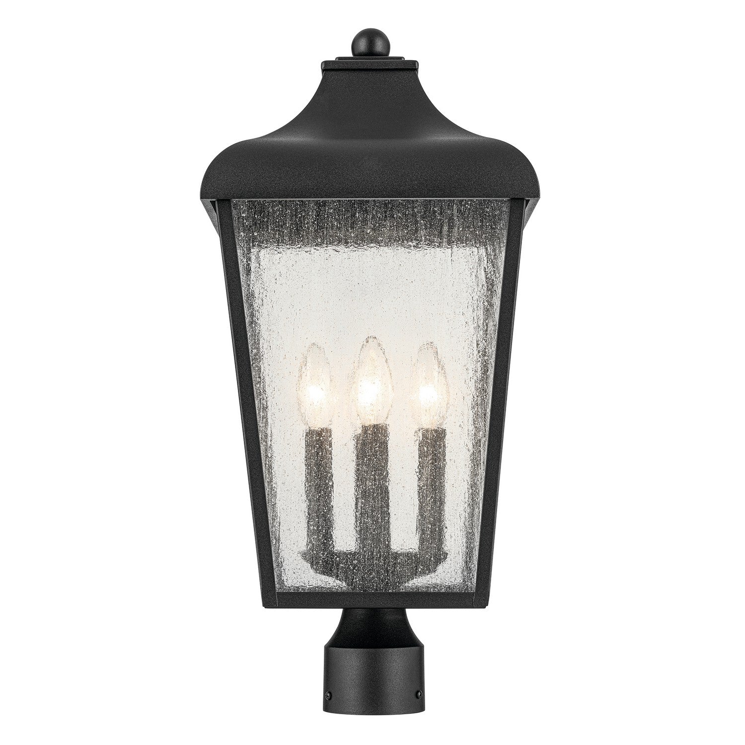 Kichler - 49739BKT - Four Light Outdoor Post Mount - Forestdale - Textured Black