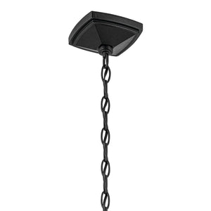 Kichler - 49740BKT - Four Light Outdoor Pendant - Forestdale - Textured Black