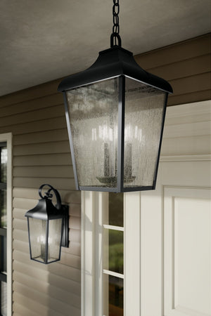 Kichler - 49740BKT - Four Light Outdoor Pendant - Forestdale - Textured Black