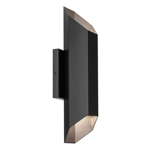 Kichler - 49608BKLED - LED Outdoor Wall Mount - Estella - Black