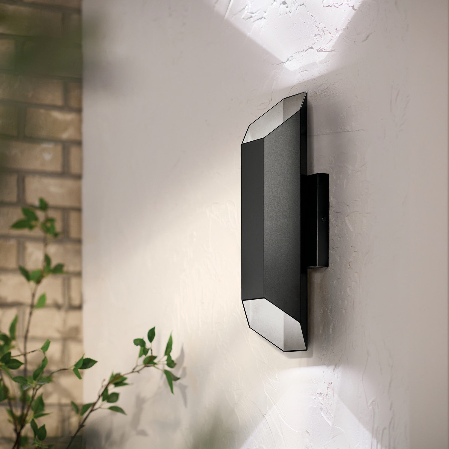 Kichler - 49608BKLED - LED Outdoor Wall Mount - Estella - Black