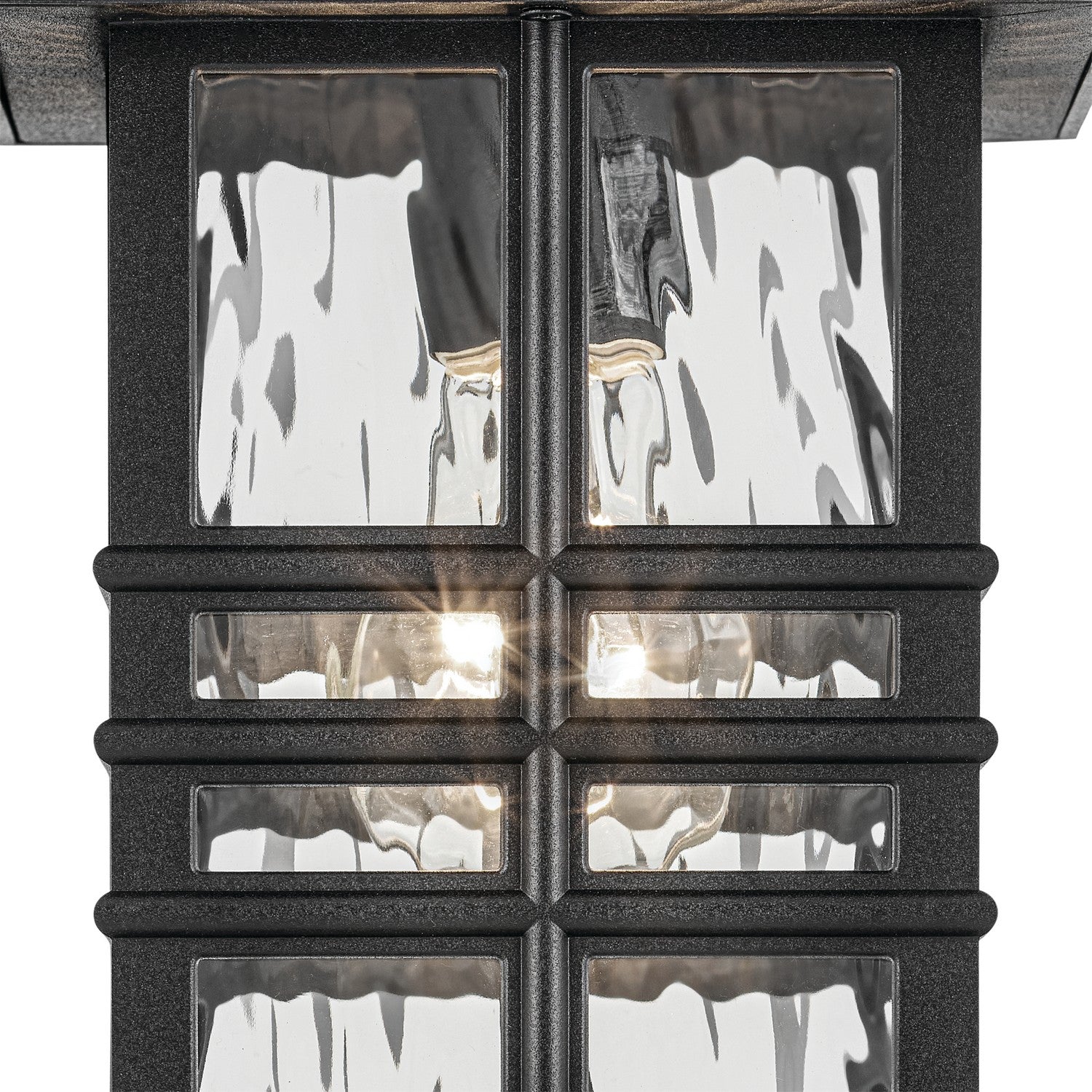 Kichler - 49829BKT - One Light Outdoor Wall Mount - Beacon Square - Textured Black