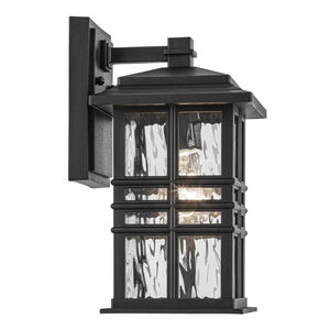 Kichler - 49829BKT - One Light Outdoor Wall Mount - Beacon Square - Textured Black