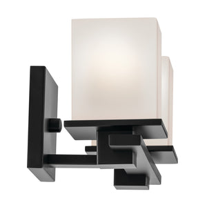 Kichler - 45150BK - Two Light Bath - Tully - Black